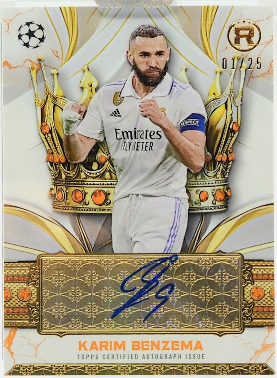 Karim Benzema - Reverence UEFA Crowned Legend Autograph #CLA-KB