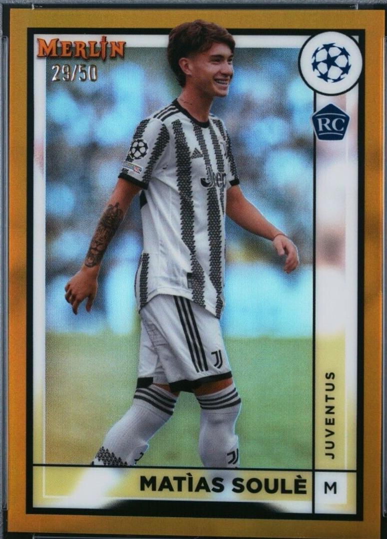 Matias Soule - Merlin Chrome UEFA Club Competitions #80