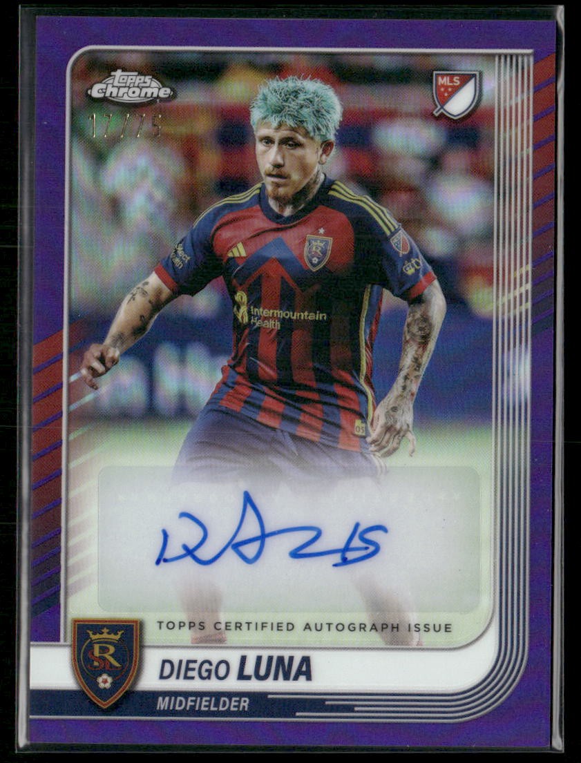 Diego Luna - Chrome MLS Autograph #CA-DL
