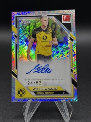 Nico Schlotterbeck - Chrome Bundesliga Autograph #BA-NS
