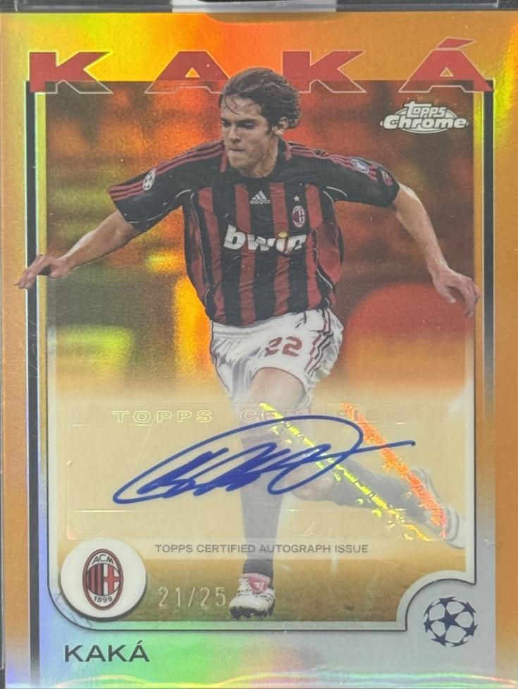 Kaka - Chrome UEFA Autograph #CA-KK