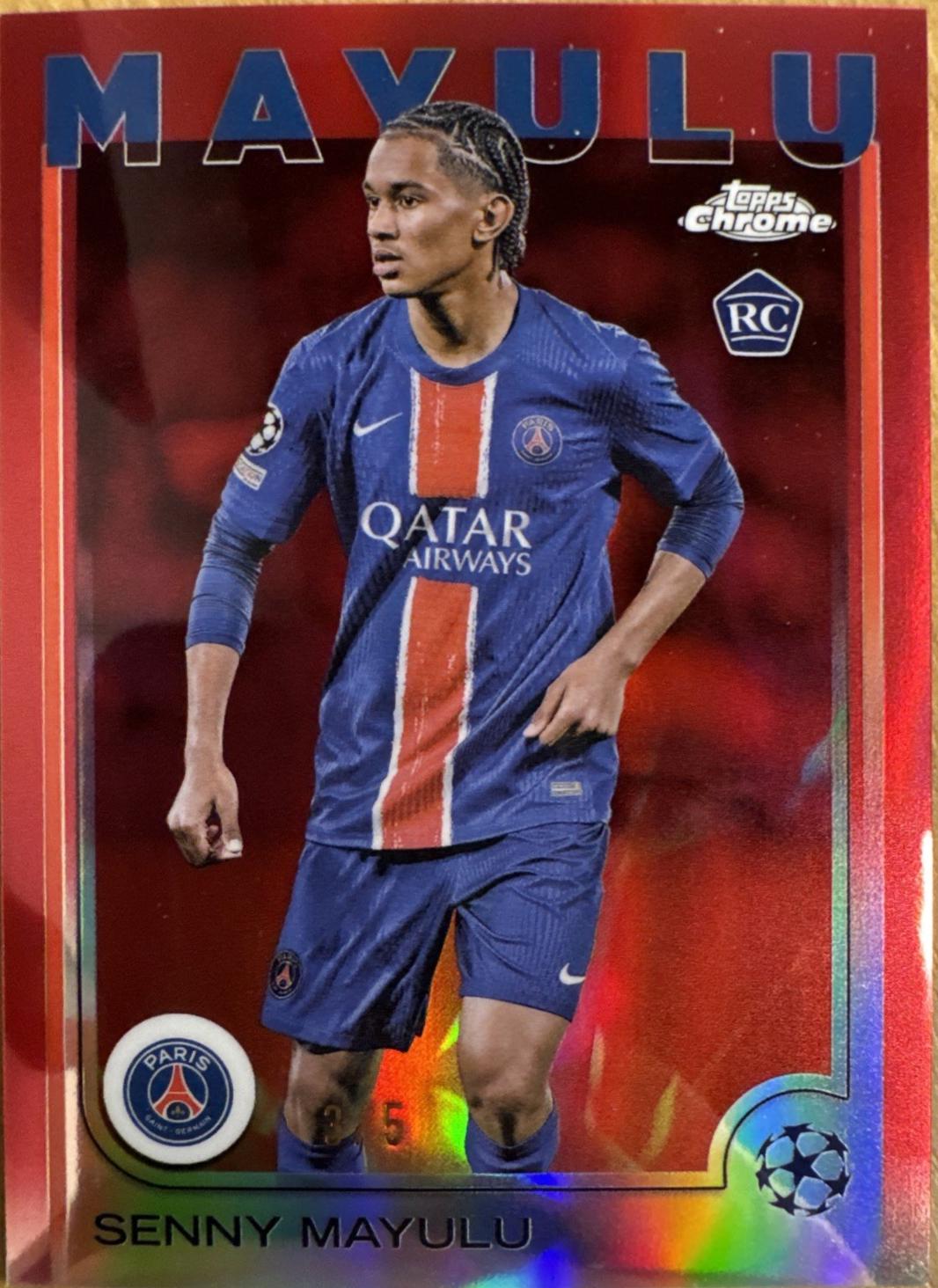 Senny Mayulu - Chrome UEFA #173