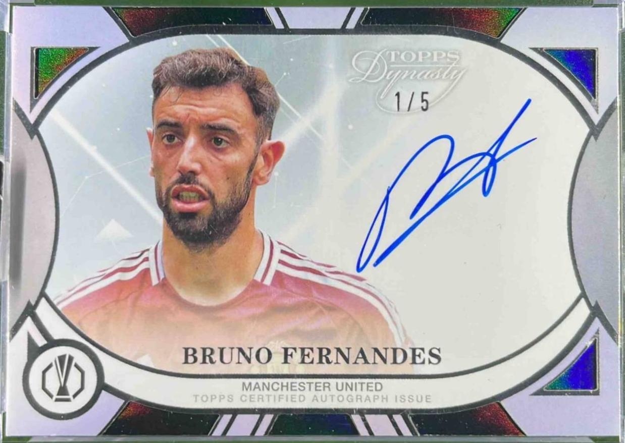Bruno Fernandes - Dynasty UEFA Autograph #DAV-BF3