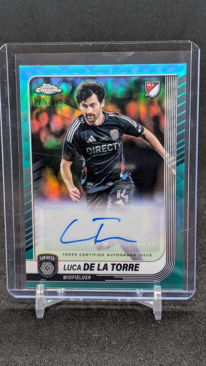 Luca de la Torre - Chrome MLS Autograph #CA-LD
