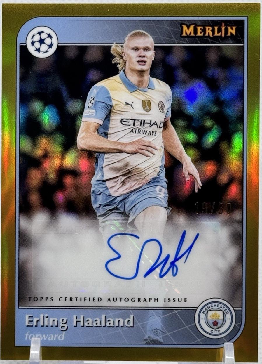 Erling Haaland - Merlin UEFA Autograph #AU-EH