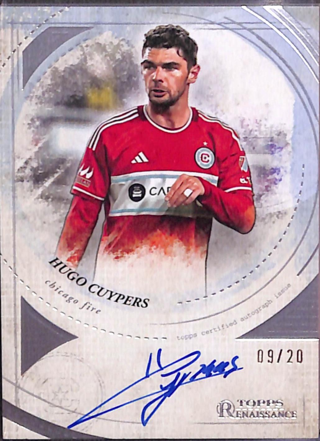 Hugo Cuypers - Chrome MLS Renaissance Autograph #RA-HC1