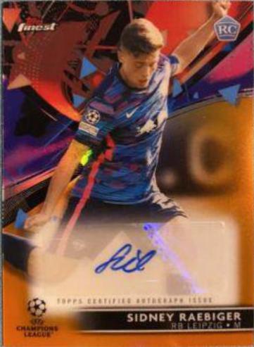 Sidney Raebiger - Finest UEFA Champions League Autographs #BA-SR