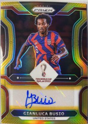 Gianluca Busio - Prizm World Cup Signatures #S-GBU