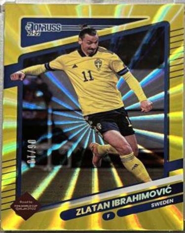 Zlatan Ibrahimovic - Donruss Road to Qatar #152