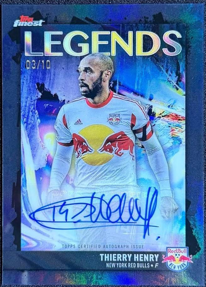 Thierry Henry - Finest MLS Legends Autograph #FLA-TH