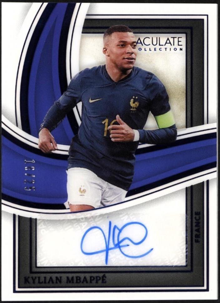 Kylian Mbappe - Immaculate Shadowbox Signature #SS-KM