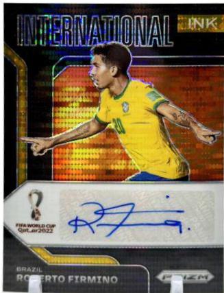 Roberto Firmino - Prizm World Cup International Ink Autograph #