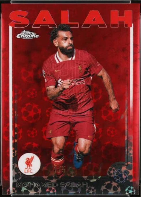 Mohamed Salah - Chrome UEFA #87