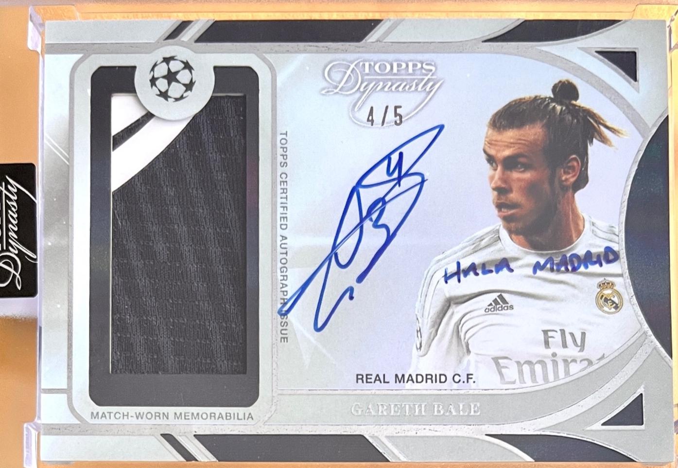 Gareth Bale - Dynasty UEFA Autograph Patch #APL-GB5