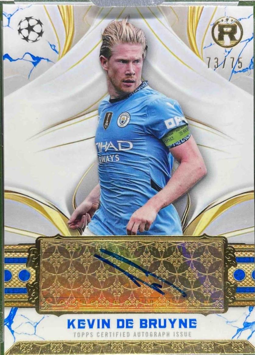 Kevin De Bruyne - Reverence UEFA Autograph #RA-KDB