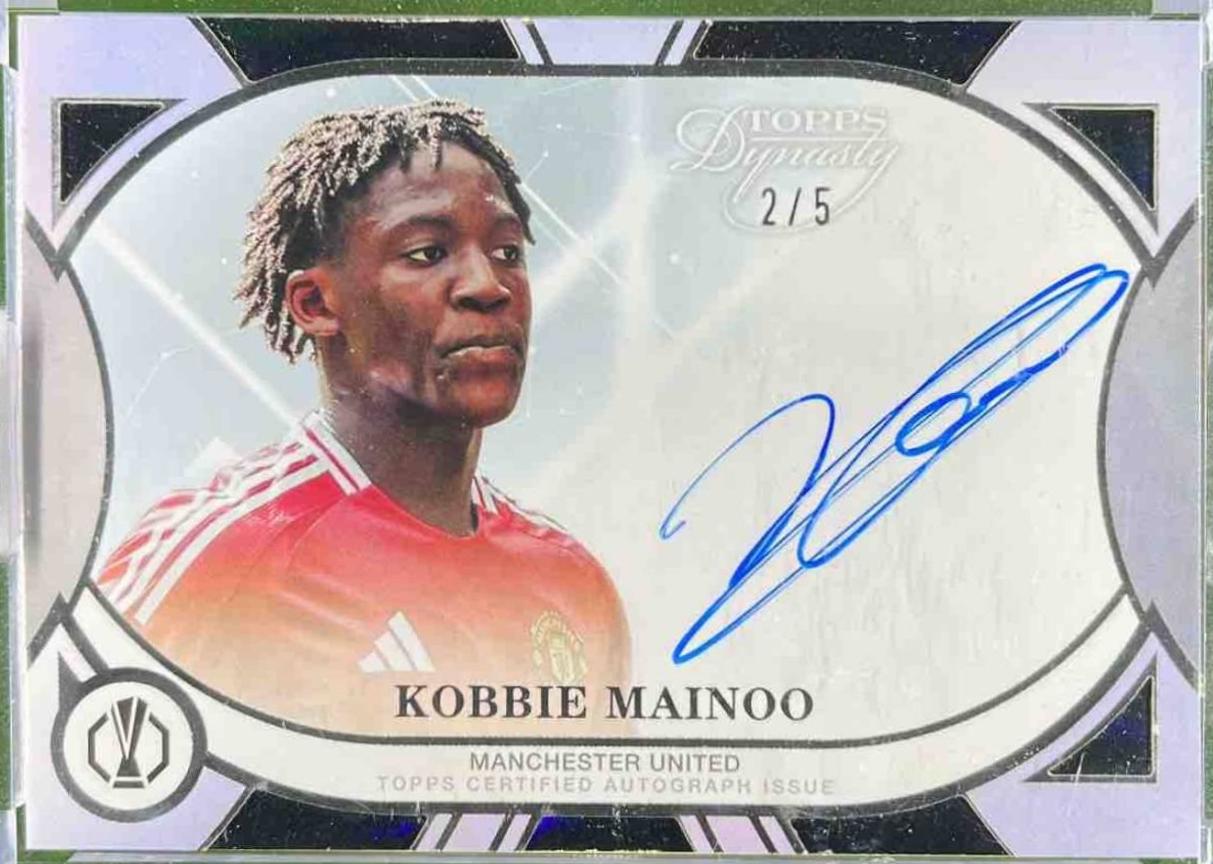 Kobbie Mainoo - Dynasty UEFA Autograph #DAV-KM2