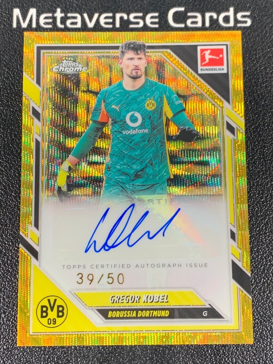 Gregor Kobel - Chrome Bundesliga Autograph #BA-GK