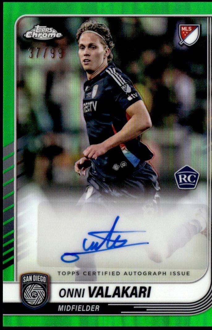 Onni Valakari - Chrome MLS Autograph #CA-VK