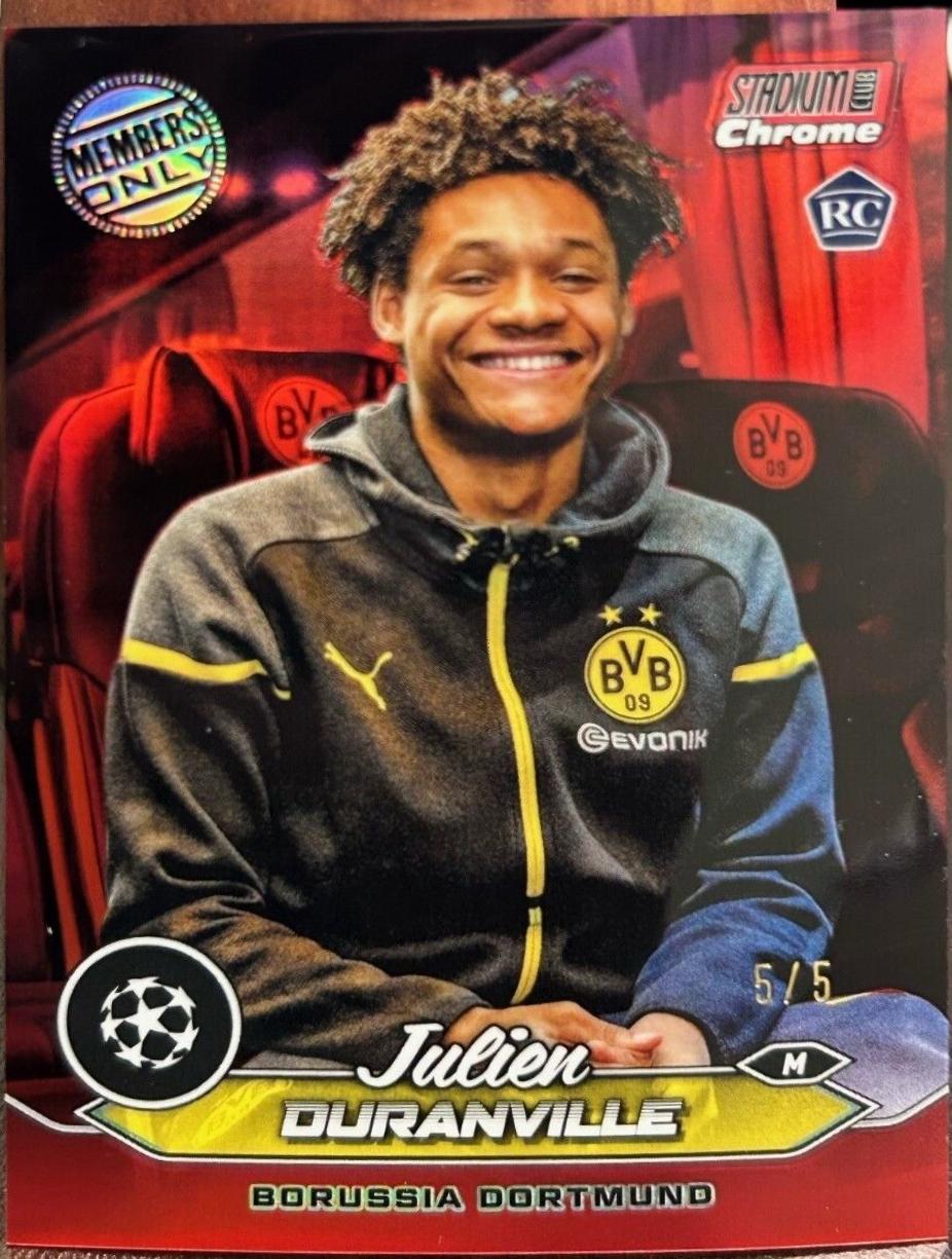 Julien Duranville - Stadium Club Chrome UEFA #16