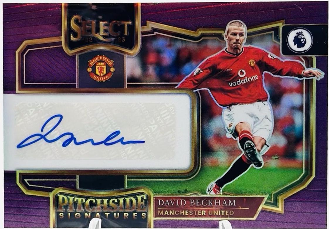 David Beckham - Select Premier League Pitchside Signatures #PS-DB