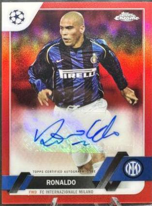 Ronaldo - Chrome UEFA Club Competitions Autographs #CA-R