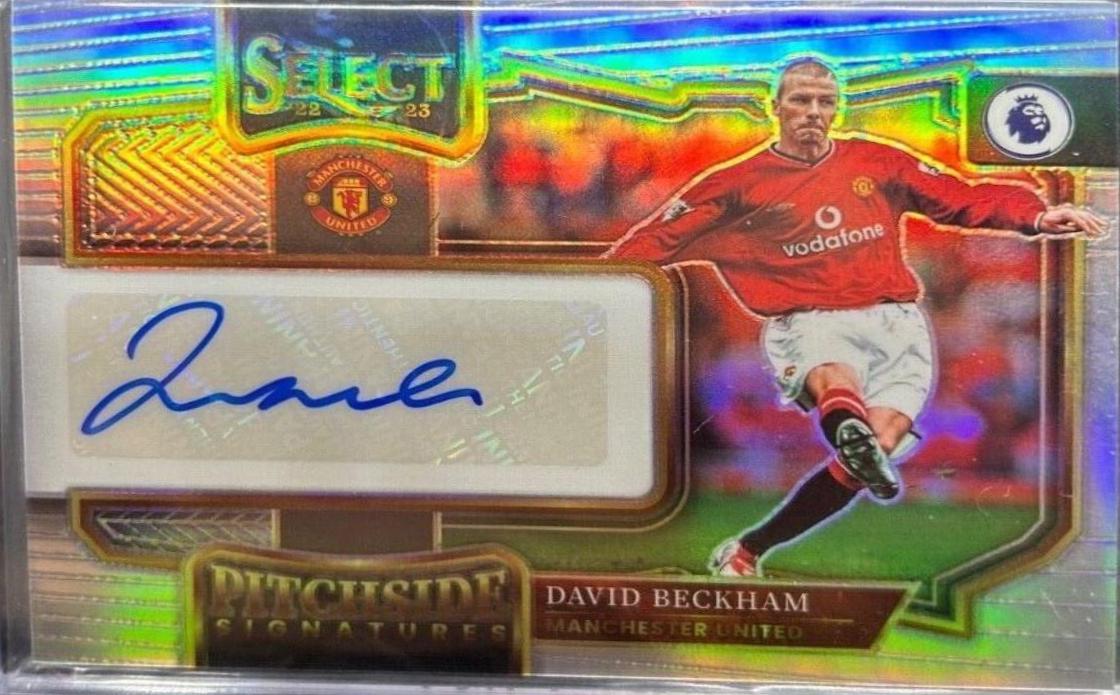 David Beckham - Select Premier League Pitchside Signatures #PS-DB
