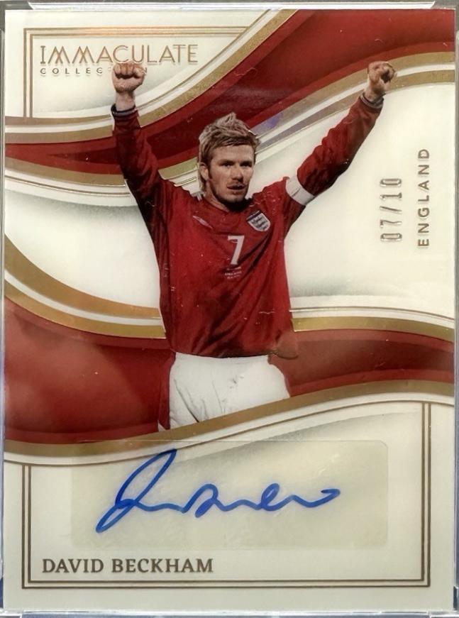 David Beckham - Immaculate Autograph #IA-DB