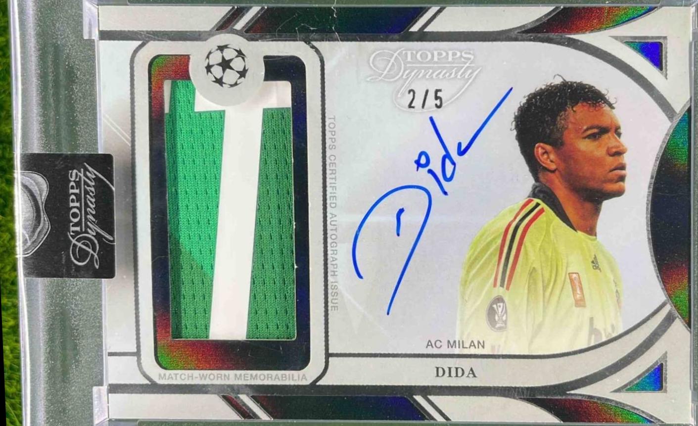 Dida - Dynasty UEFA Autograph Patch #APL-DI1