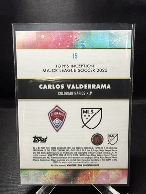 Carlos Valderrama - Inception MLS #15