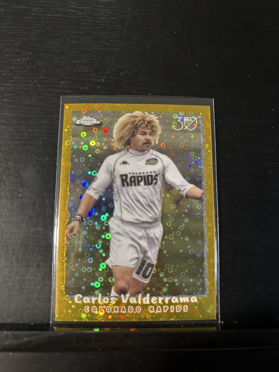 Carlos Valderrama - Chrome MLS 1995 #NF-17