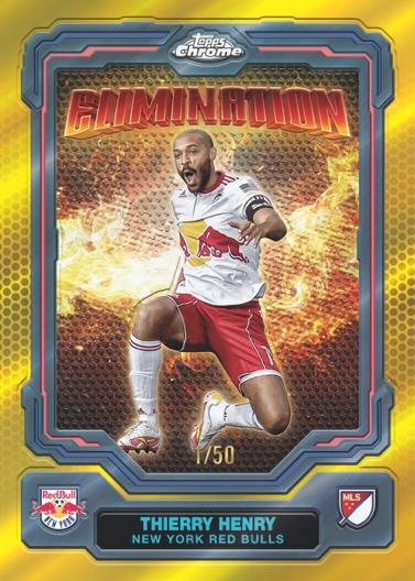 Thierry Henry - Chrome MLS 1995 #NF-1