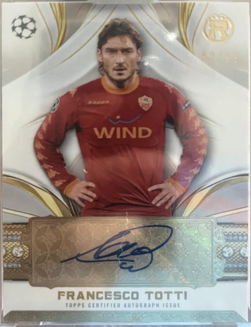 Francesco Totti - Reverence UEFA Autograph #RA-FT