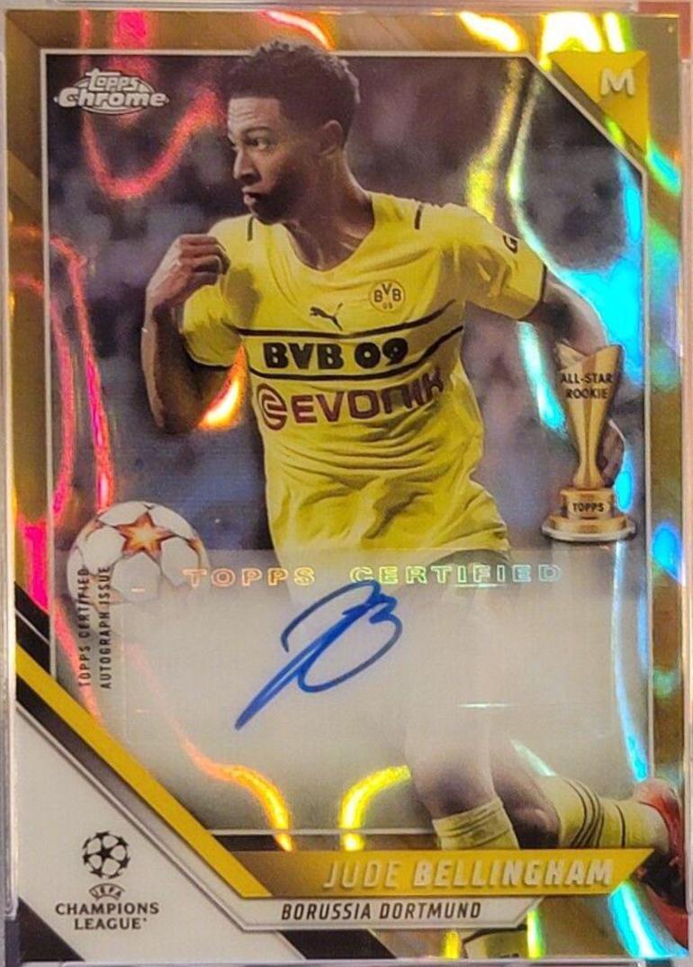 Jude Bellingham - Chrome UEFA Champions League Autographs #CA-JB