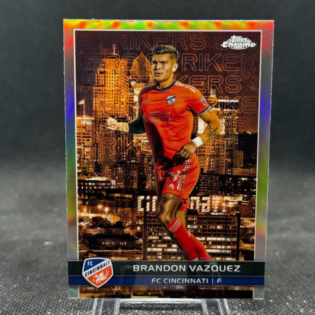 Brandon Vazquez - Chrome MLS Big City Strikers #BCS-5