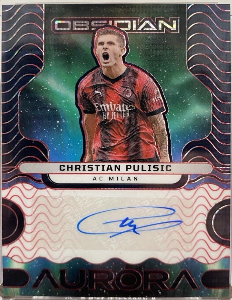 Christian Pulisic - Obsidian Aurora Autograph #AA-CP