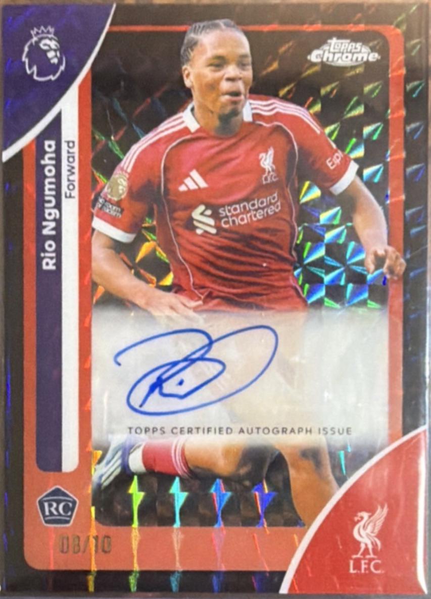 Rio Ngumoha - Chrome Premier League Autograph #CA-RN