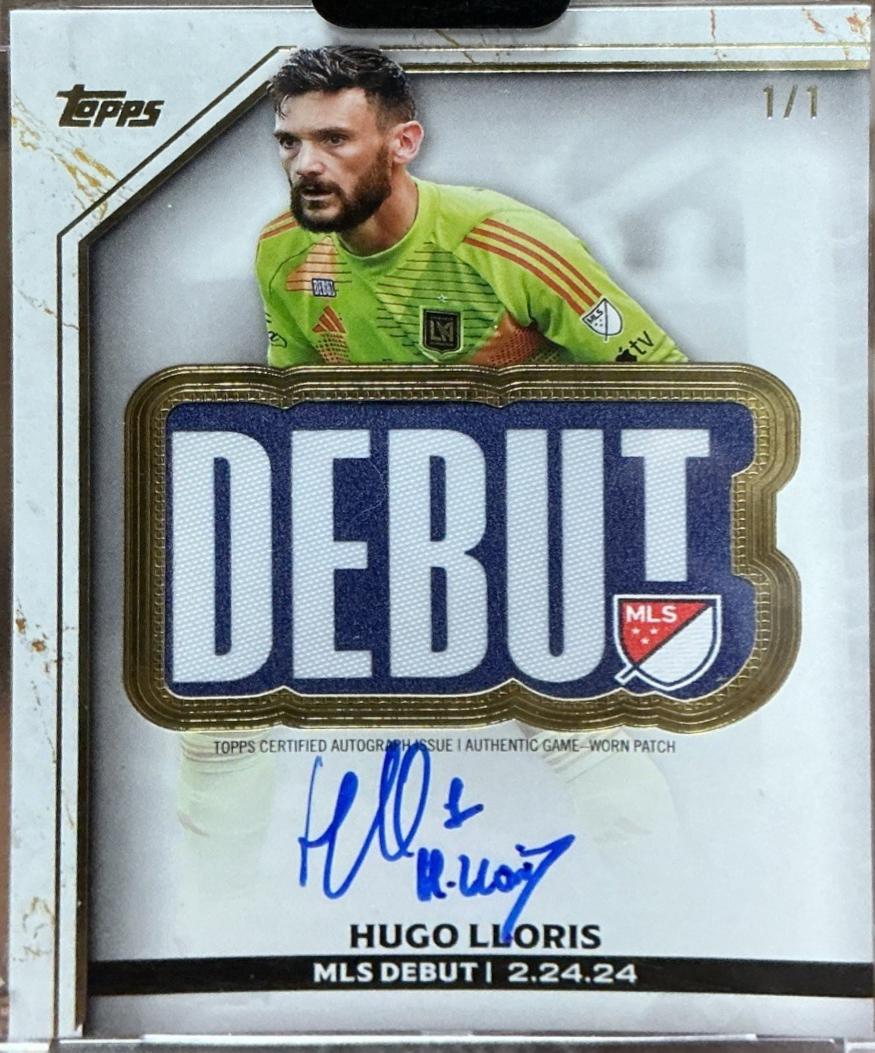 Hugo Lloris - Chrome MLS Debut Patch Autograph #DPA-HL