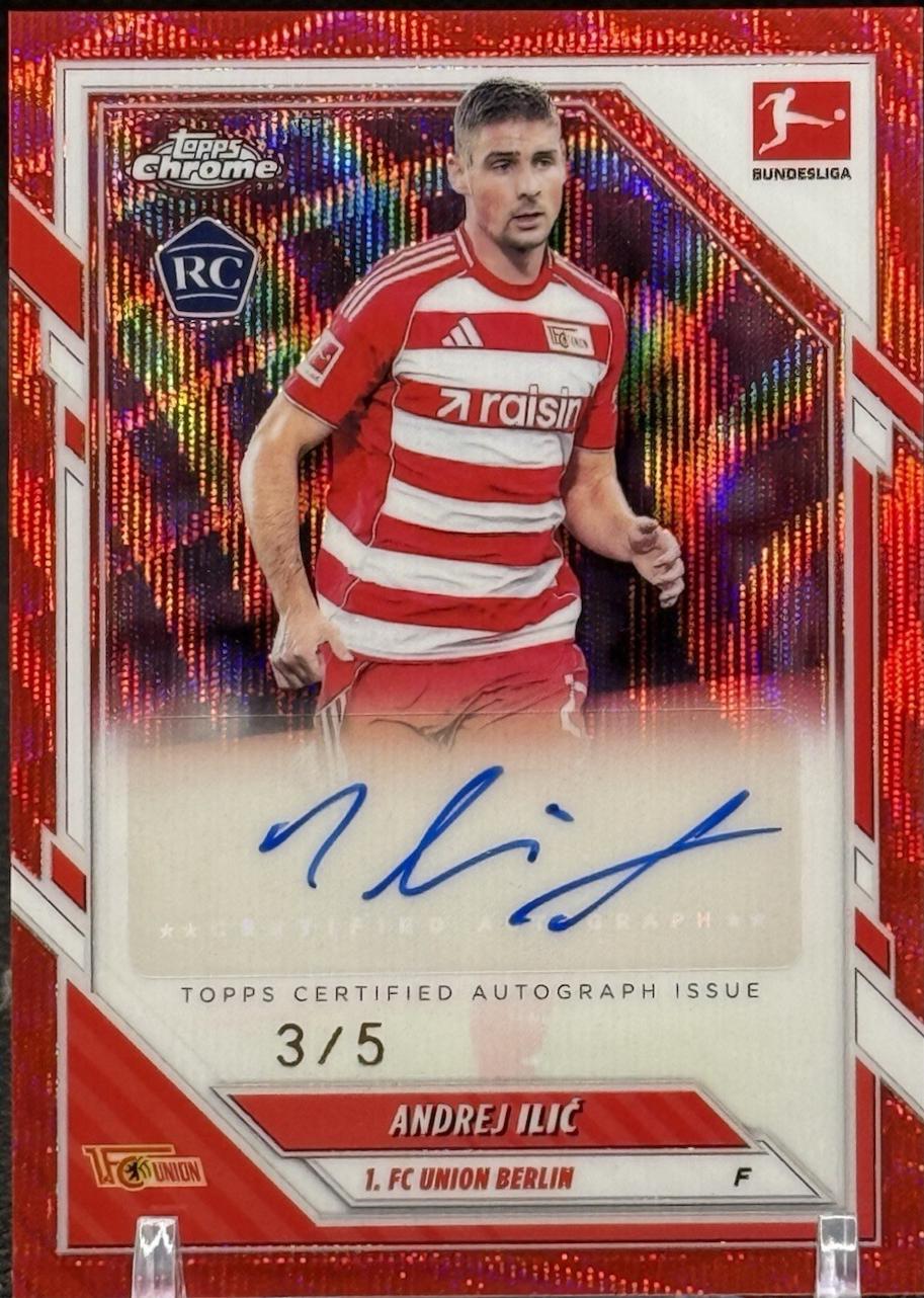 Andrej Ilic - Chrome Bundesliga Autograph #BA-AI