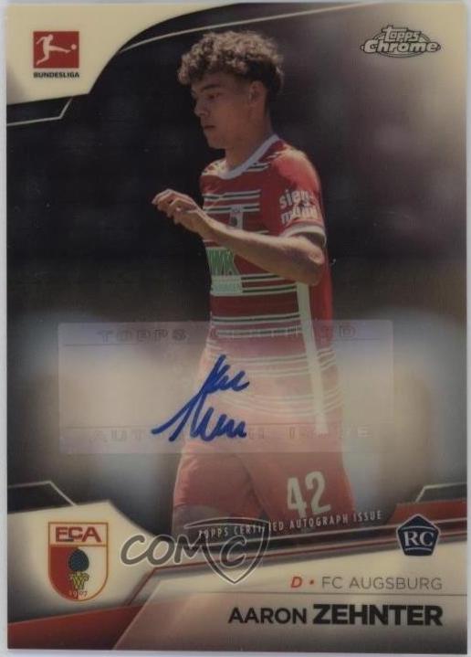 Aaron Zehnter - Chrome Bundesliga Autographs #BCA-AZ