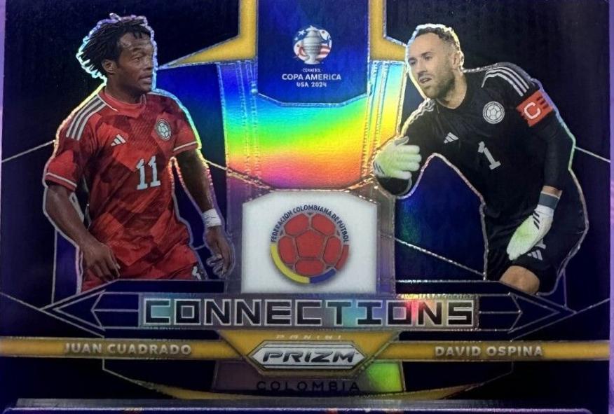 David Ospina / Juan Cuadrado - Prizm Copa America Connections #27