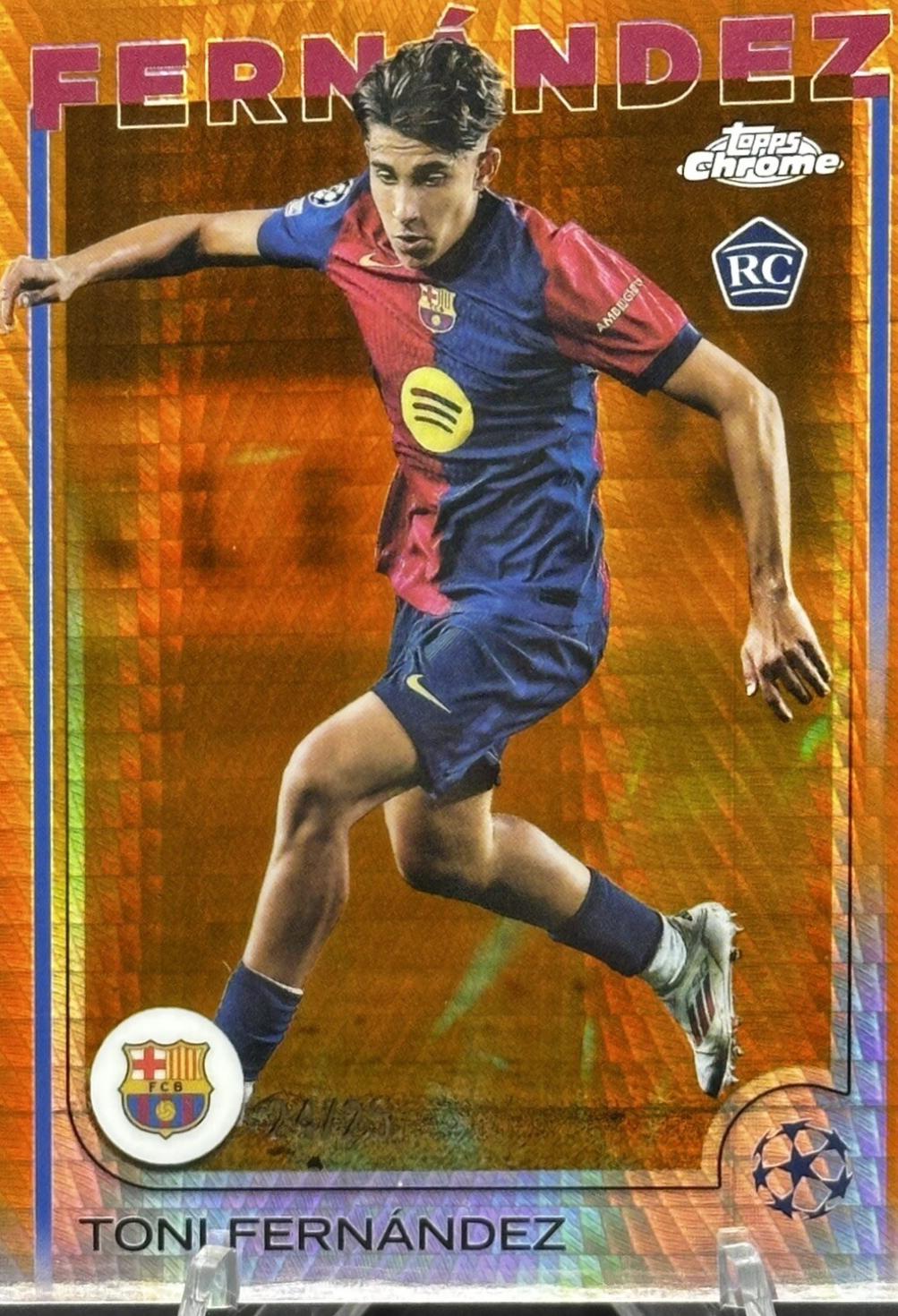 Toni Fernandez - Chrome UEFA #85