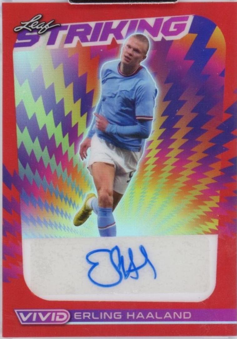 Erling Haaland - Vivid Striking Autographs #S-EH1