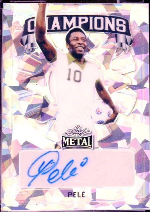 Pele - Metal Champions Autographs #C-P1