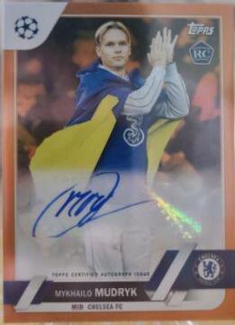 Mykhailo Mudryk - UEFA Club Competitions Autographs #A-MM