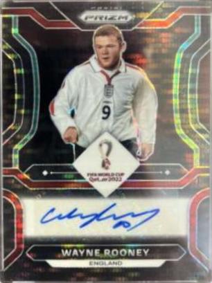 Wayne Rooney - Prizm World Cup Signatures #S-WR