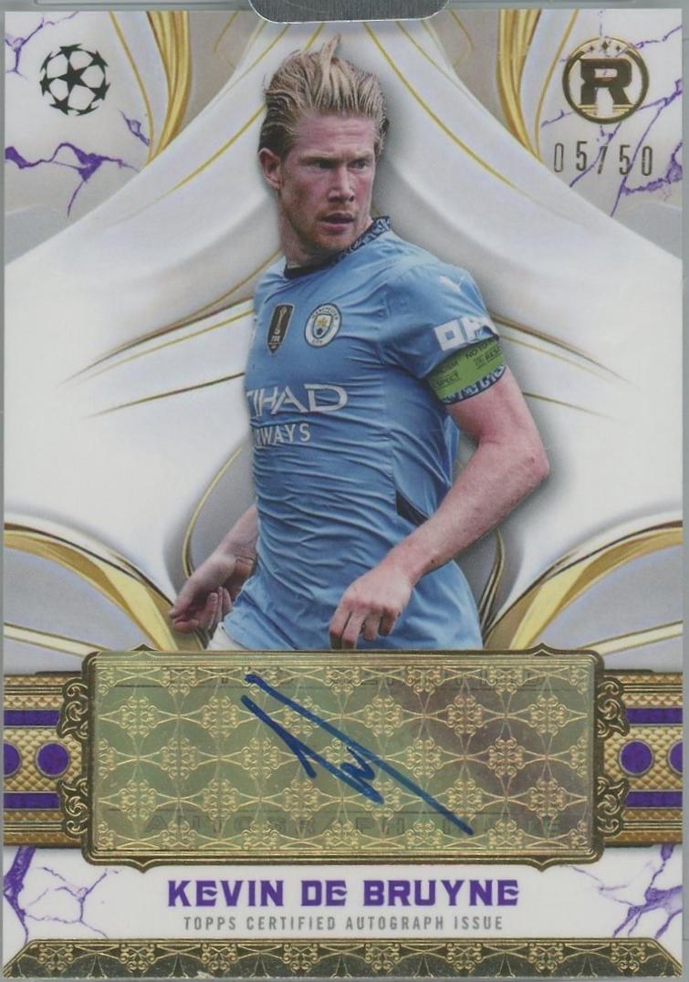 Kevin De Bruyne - Reverence UEFA Autograph #RA-KDB
