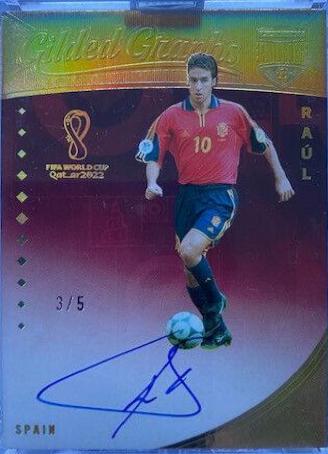 Raul - Eminence FIFA World Cup Gilded Graphs Autographs #GG-R