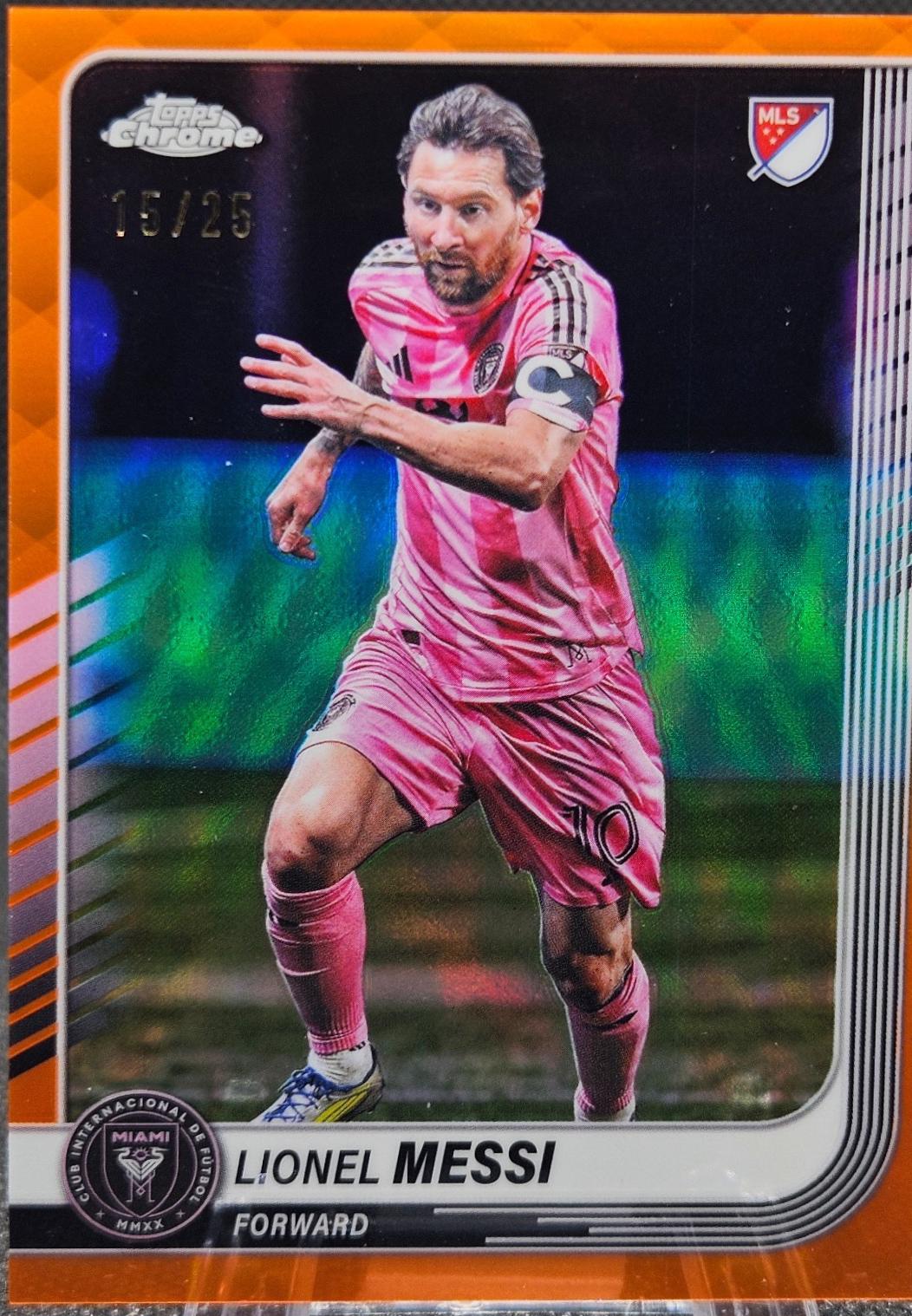 Lionel Messi - Chrome MLS #10