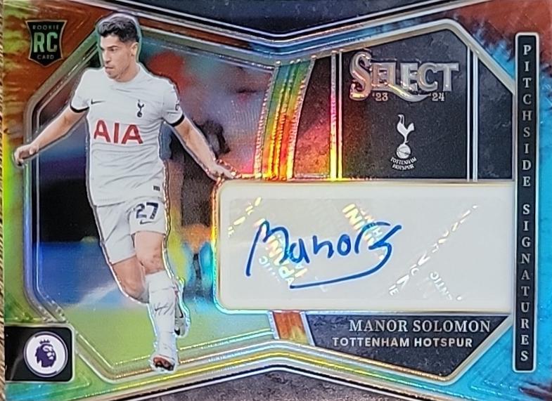 Manor Solomon - Select Premier League Pitchside Signatures #PS-MS