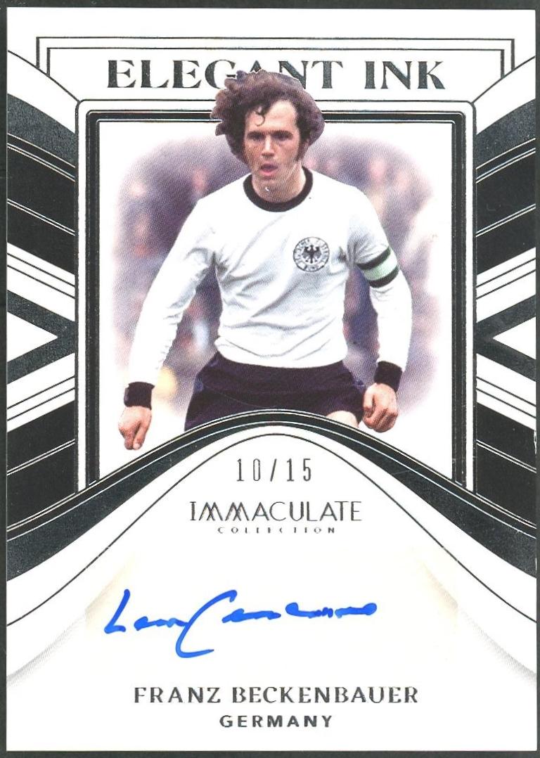 Franz Beckenbauer - Immaculate Elegant Ink #EI-FB